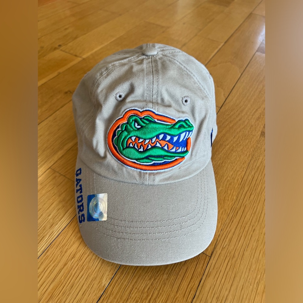 Gators Embroidered Strap Back Hat Beige Size | O\S